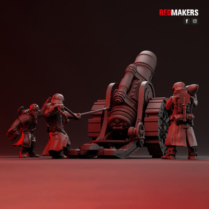 Heavy Mortar - Artillery of the Imperial Force - RedMakers
