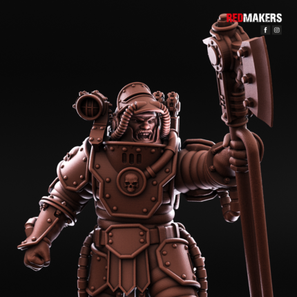 Solar Guard – Squad with Power Axes – Imperial Force - RedMakers