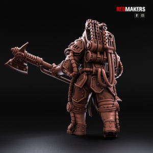 Solar Guard – Squad with Power Axes – Imperial Force - RedMakers